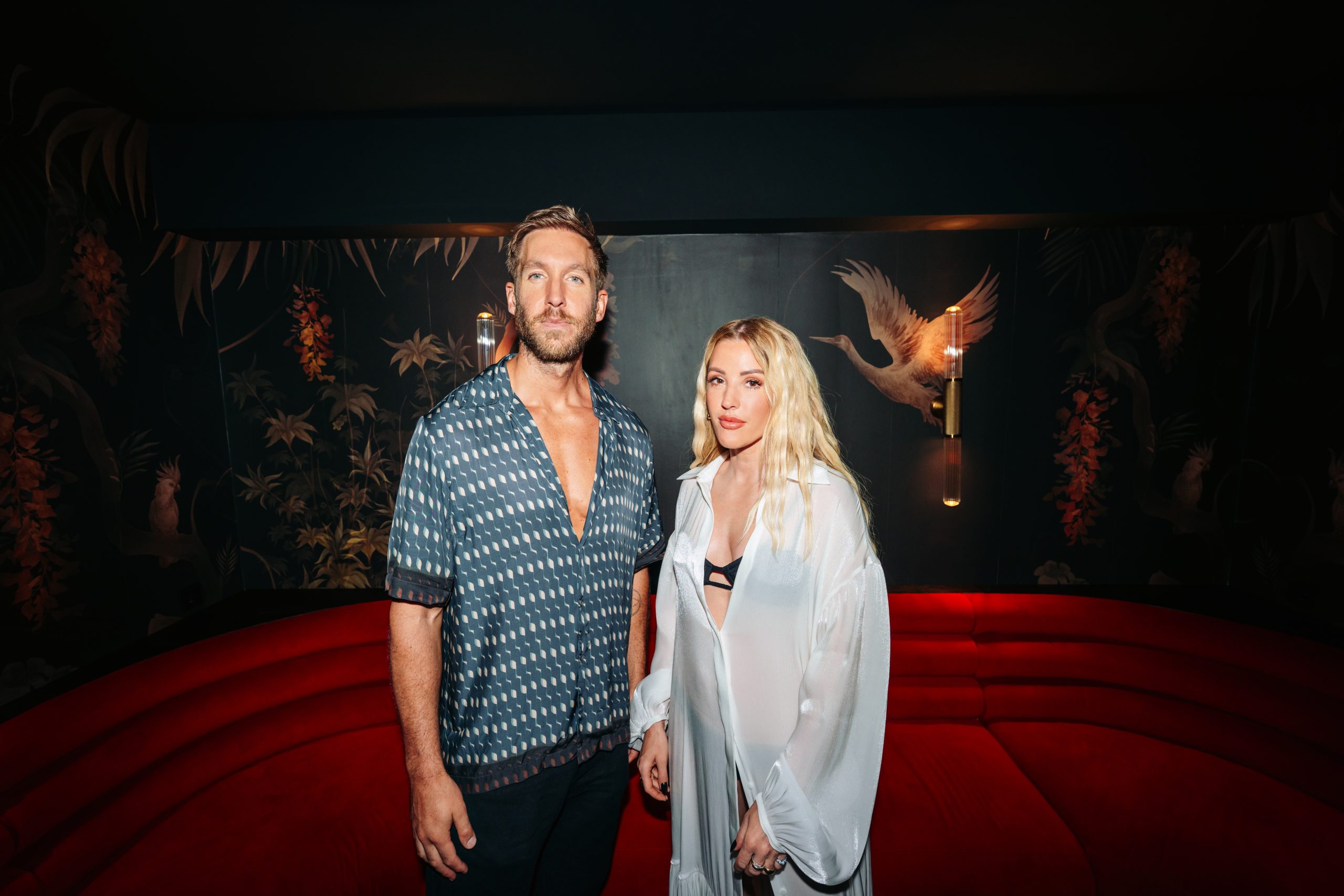 Calvin Harris e Ellie Goulding.