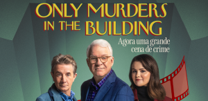 Pôster da quarta temporada de Only Murders in the Building.