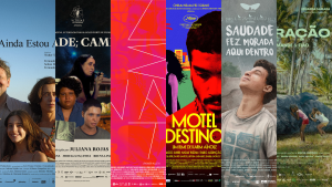 Pôsteres dos 6 filmes pré-selecionadas ao Oscar 2025.