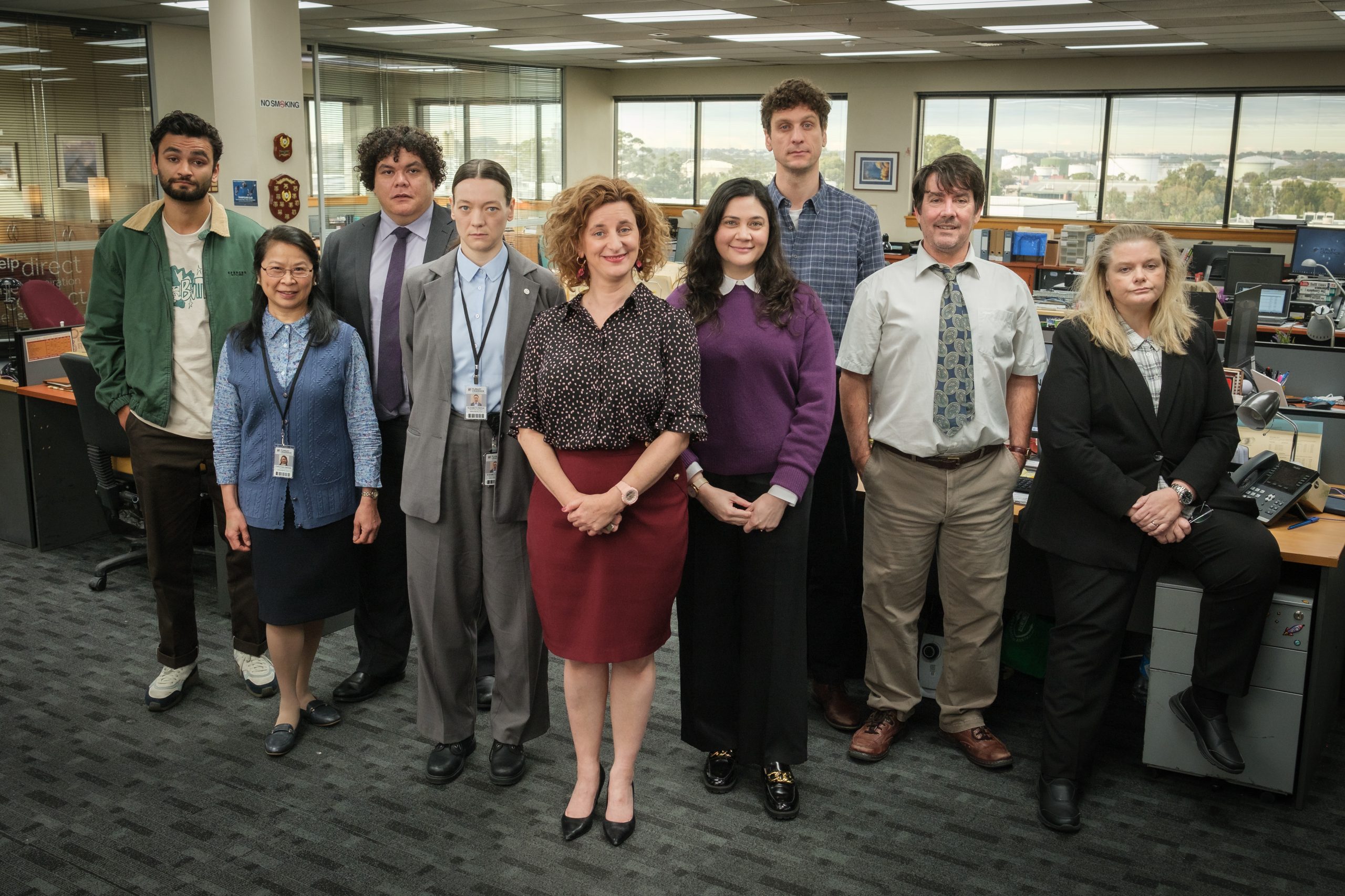 Elenco de The Office Austrália.