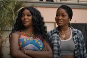 SZA e Keke Palmer em cena de One of Them Days.