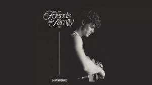 Capa do filme-concerto For Friends and Family Only, de Shawn Mendes.