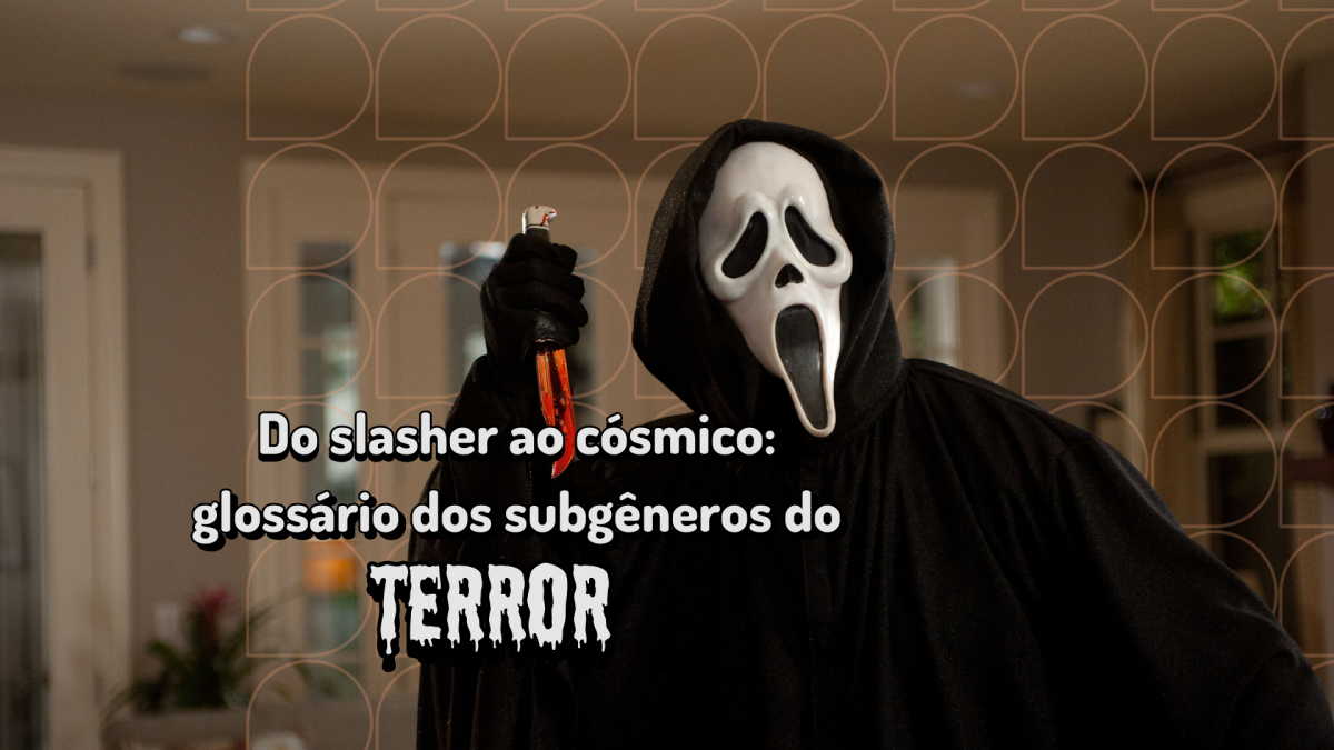 capa especial representação gráfica glossário filmes de terror