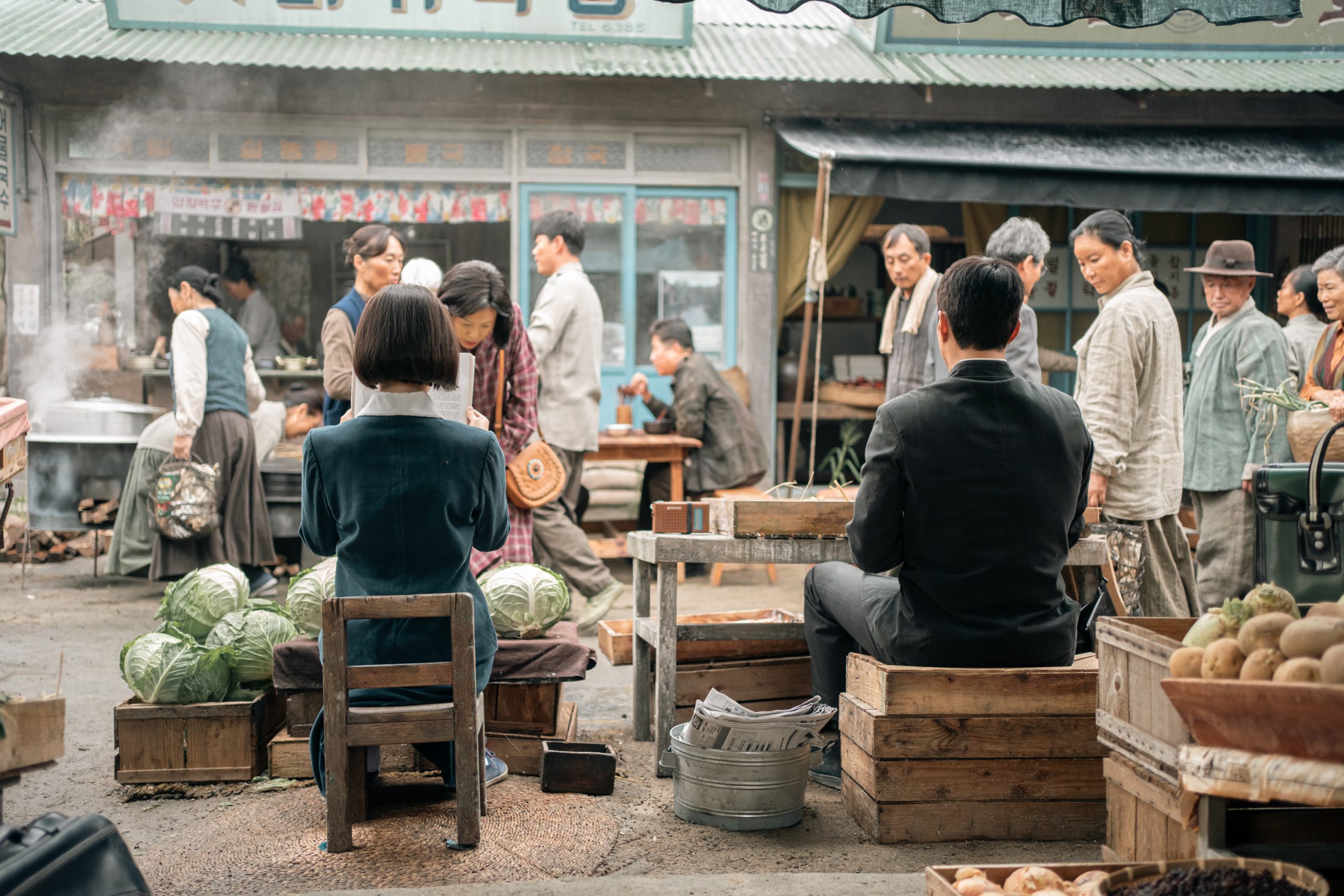 When Life Gives You Tangerines (L to R) IU as Oh Ae-sun, Park Bo-gum as Yang Gwan-sik in When Life Gives You Tangerines Cr. Yoo Eun-mi/Netflix © 2025