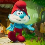 Papa Smurf (John Goodman) in Smurfs from Paramount Animation.