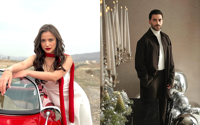 Foto dos protagonistas da nova série vertical.