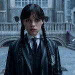 Jenna Ortega como Wandinha na segunda temporada da série.