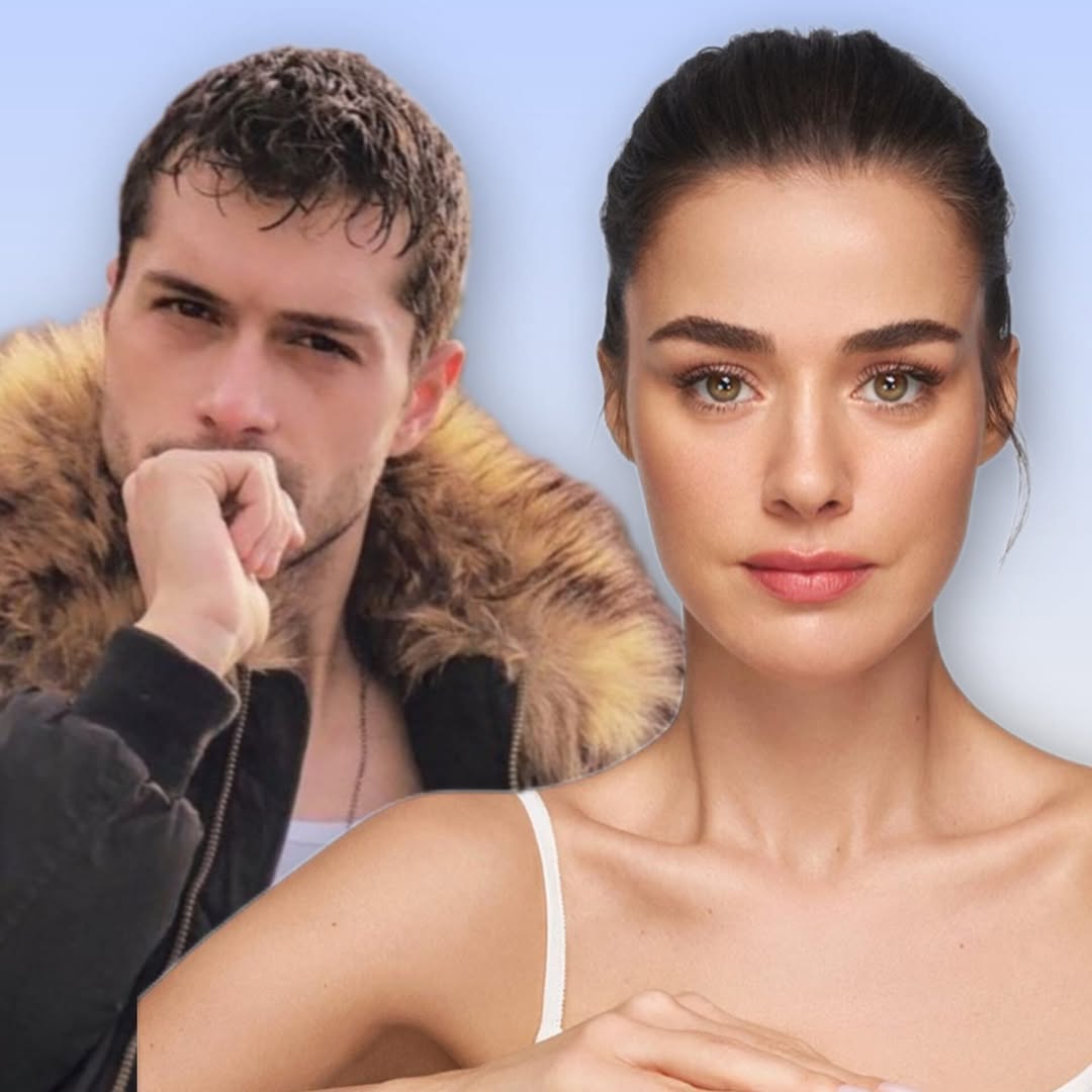 Colagem de Bensu Soral e Alperen Duymaz