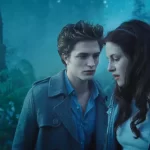 Edward e Bella na floresta
