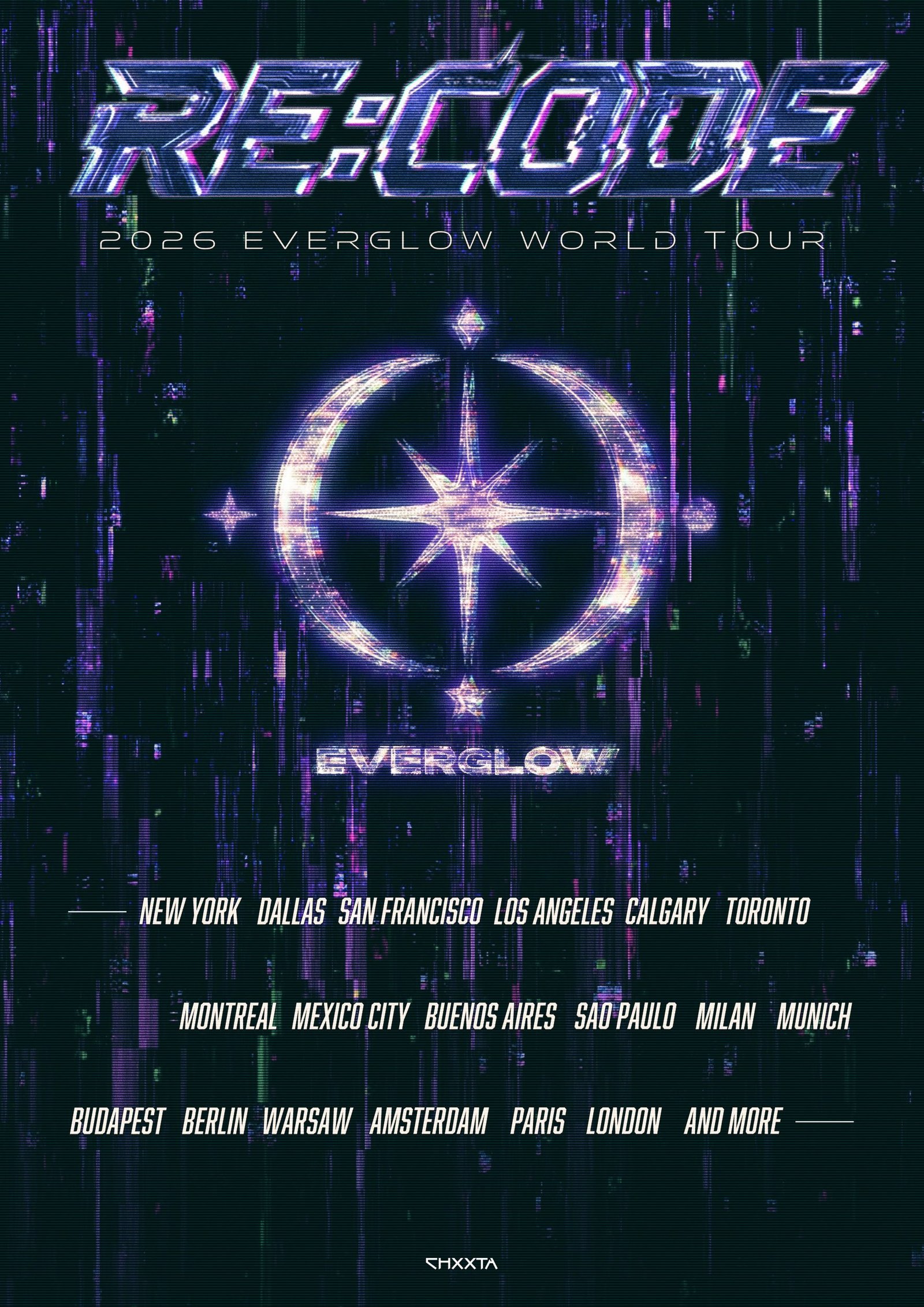 EVERGLOW confirma passagem pelo Brasil na turnê RE:CODE - Entretetizei