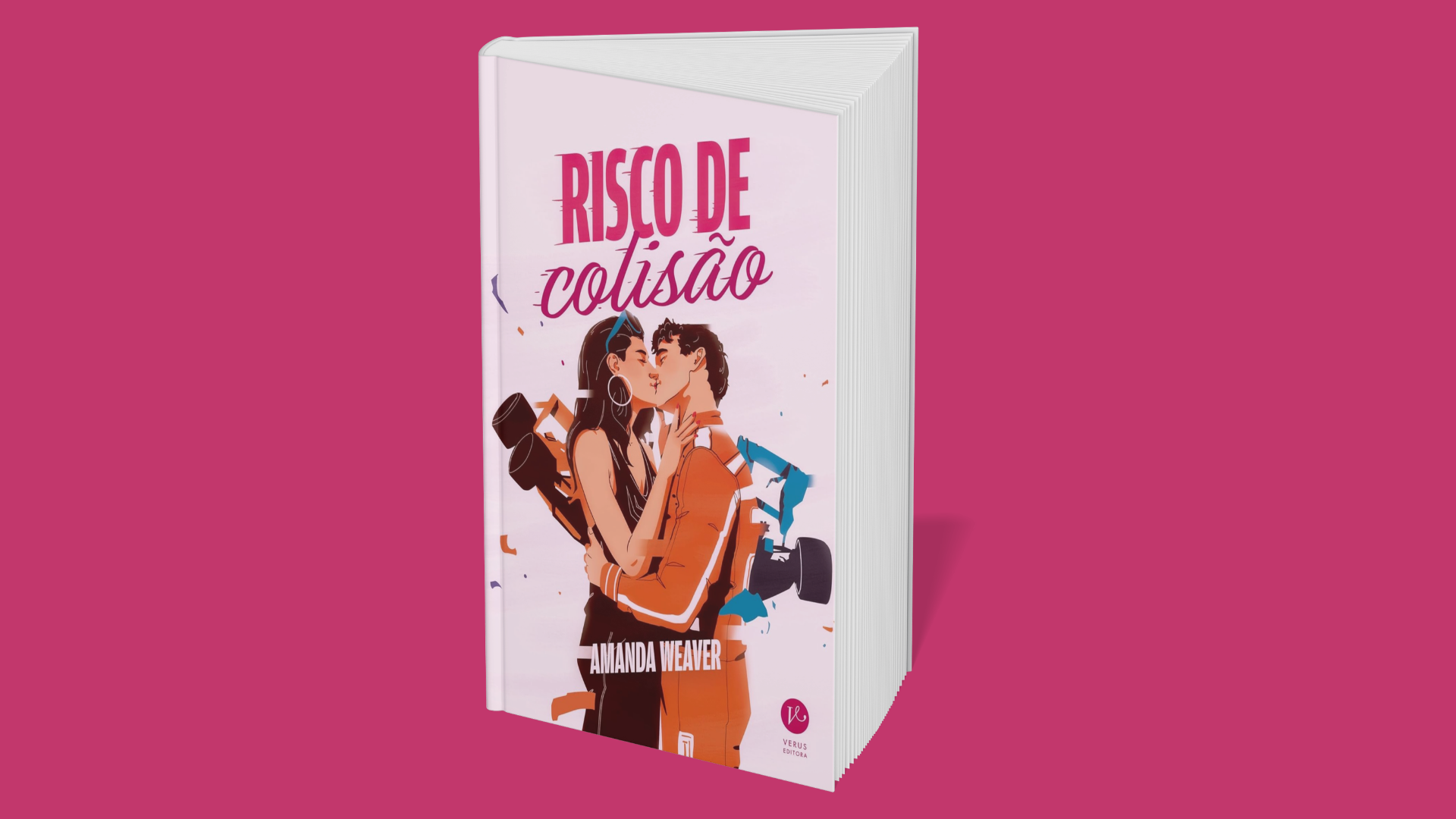 Capa do novo romance de Amanda Weaver