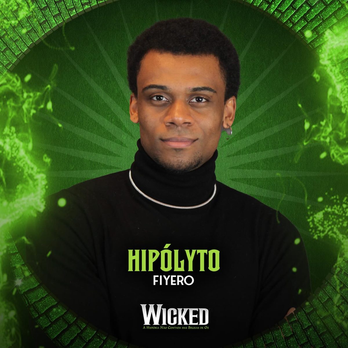 Hipólyto no papel de Fiyero em Wicked