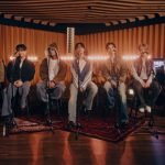 Grupo PSYCHIC FEVER em performance na Amazon Studio Tokyo, para divulgação de seu novo single Pink Lemonade