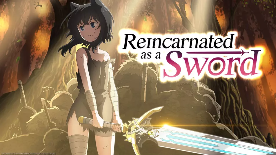 Poster do anime reincarnated as a sword