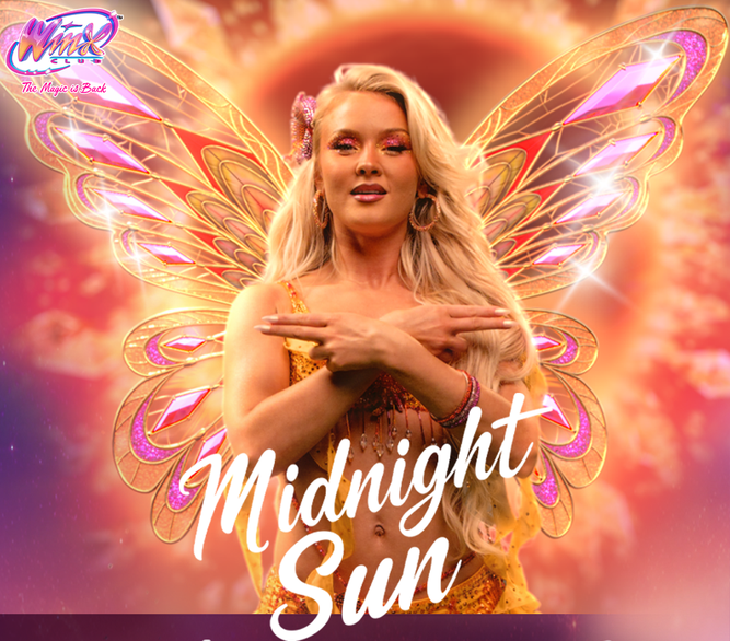 Zara Larsson fantasiada de Winx.
