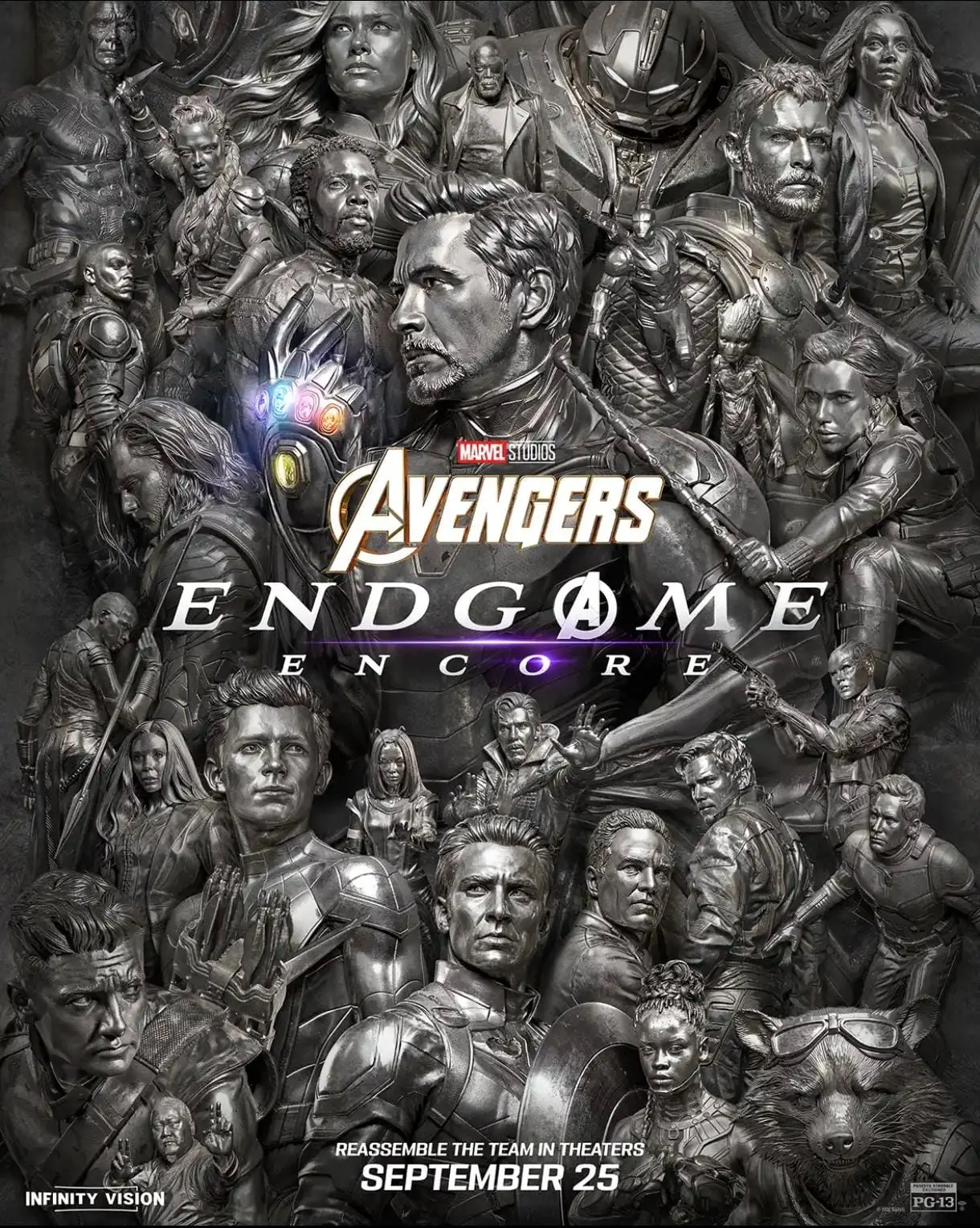 Poster Vingadores Ultimato Encore.