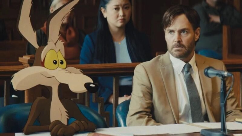 Coyote e Kevin Avery no tribunal