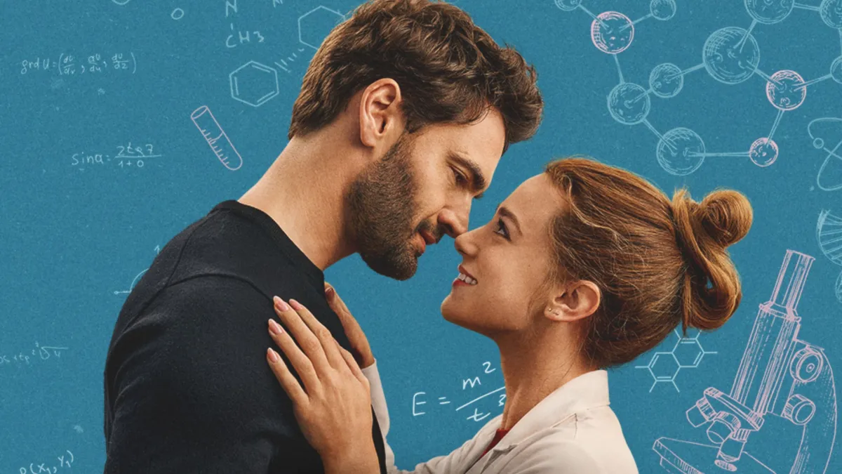 Lili Reinhart e Tom Bateman carcterizados como Olive e Adam.