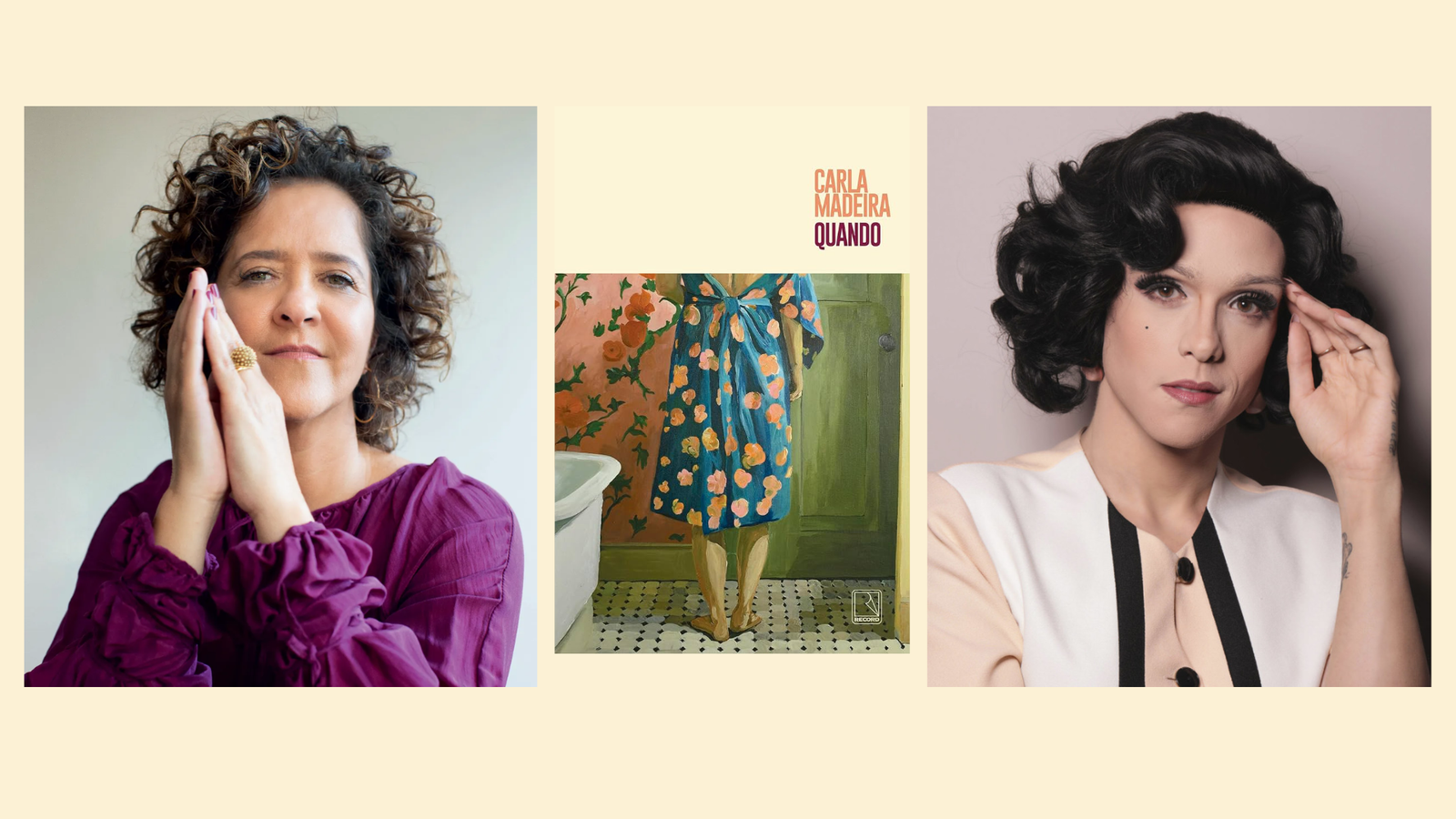 Carla Madeira; Livro 'Quando'; Rita von Hunty