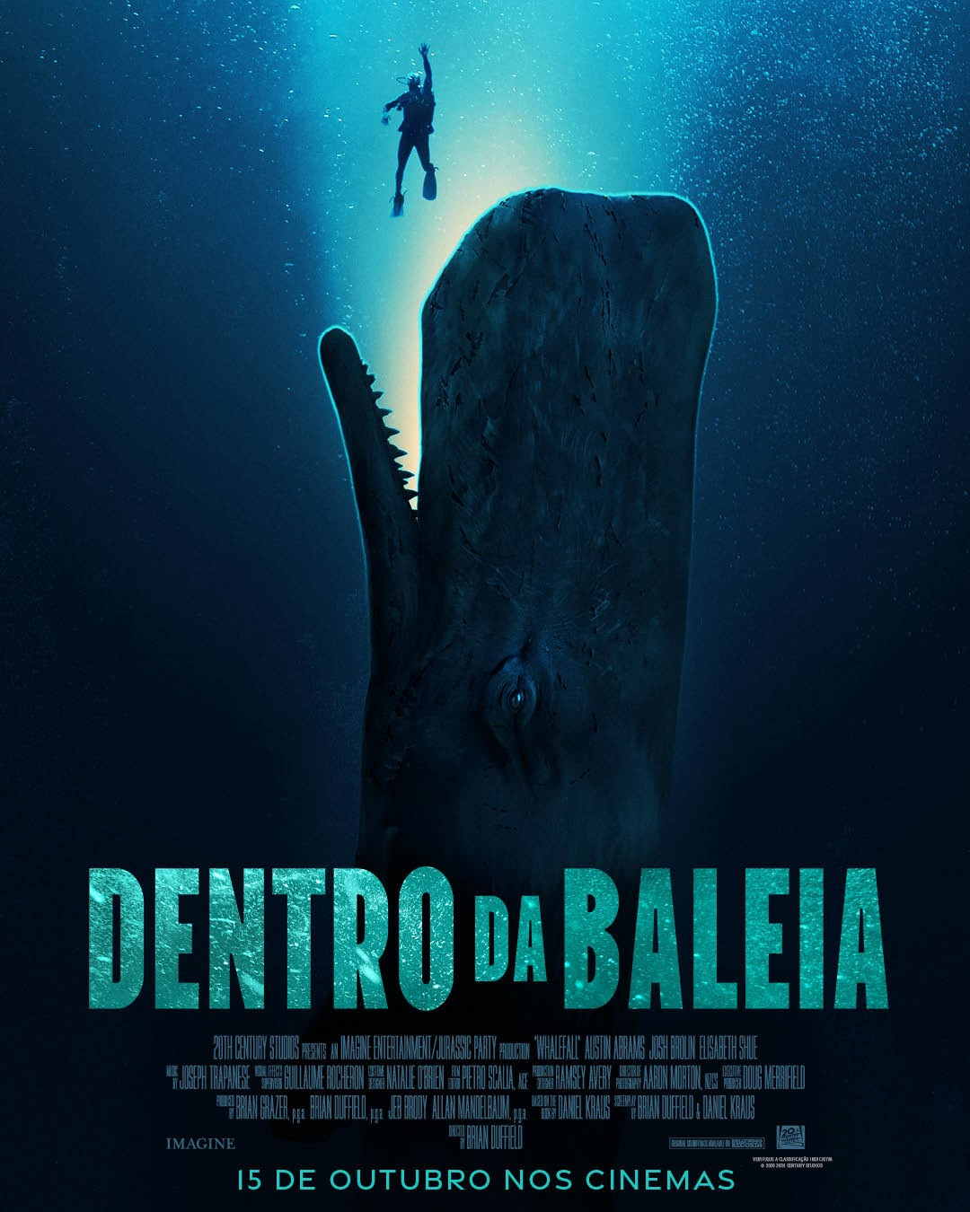 Pôster oficial de Dentro da Baleia