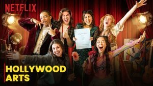 Elenco da série Hollywood Arts reunido.