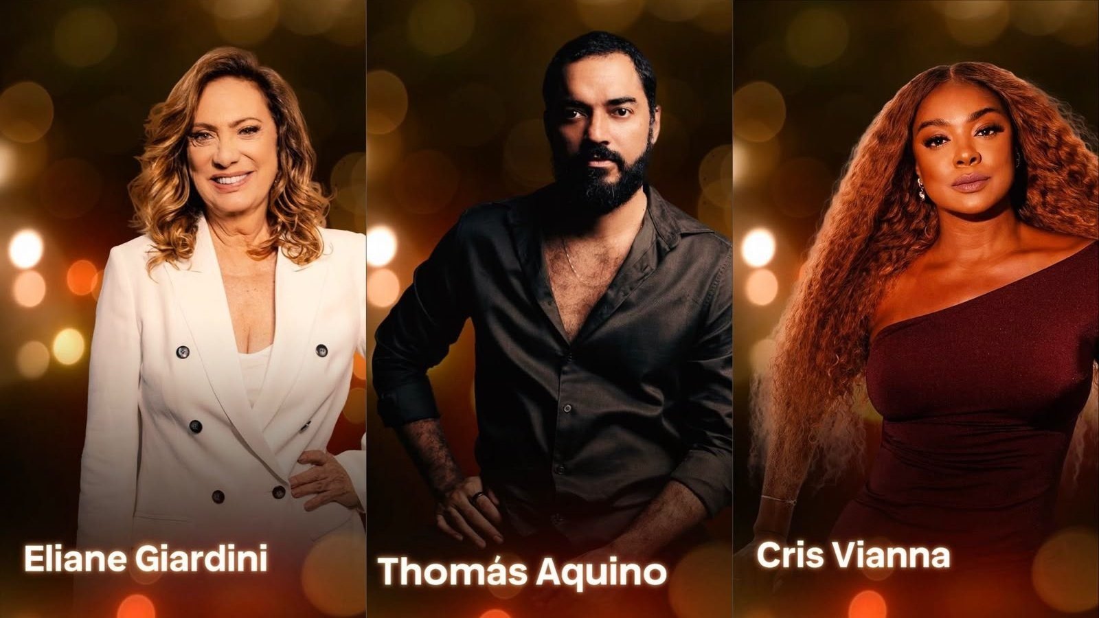 Divulgação de Eliane Giardini, Thomás Aquino e Cris Vianna em Avenida Brasil 2