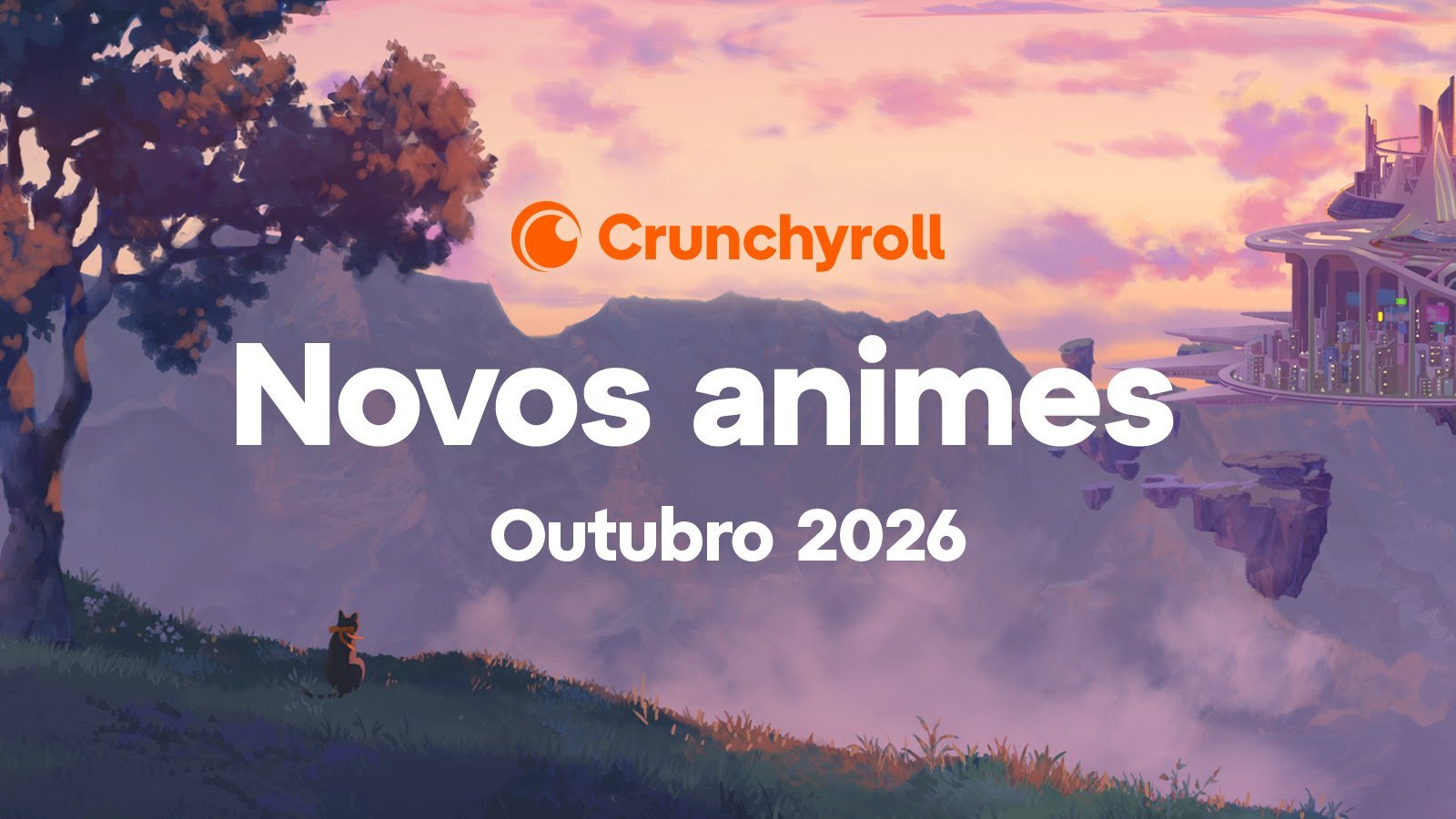 Novidades animes Crunchyroll Outubro