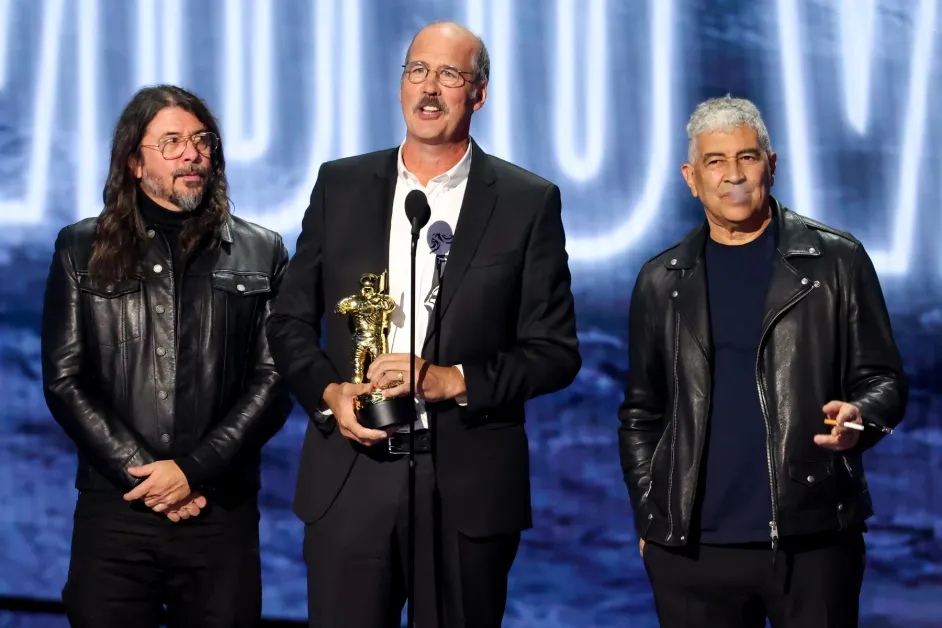 Nirvana ganhando o VMA.