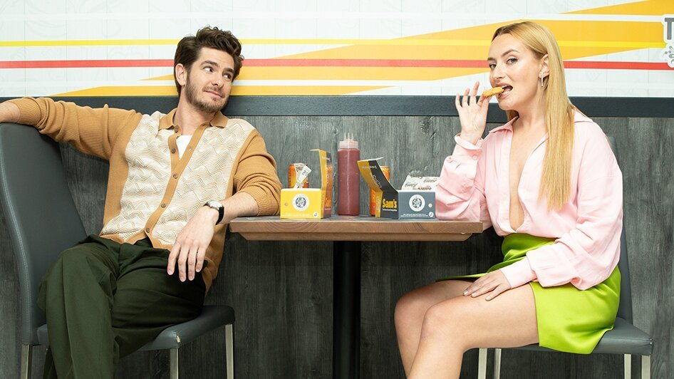 Andrew Garfield e Amelia Dimoldenberg