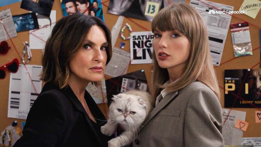 Mariska Hargitay e Taylor Swift no Emmy 2026
