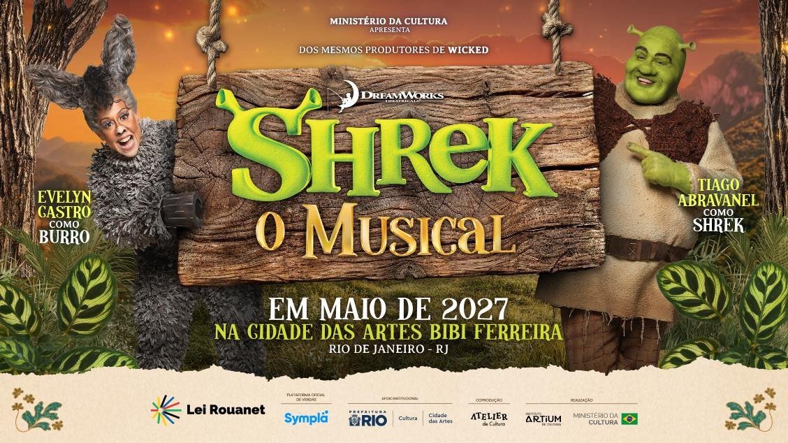 Shrek - o musical no Rio de Janeiro!