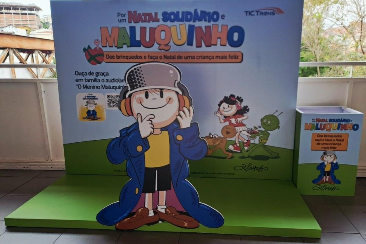 Ação Por um natal solidário e maluquinho