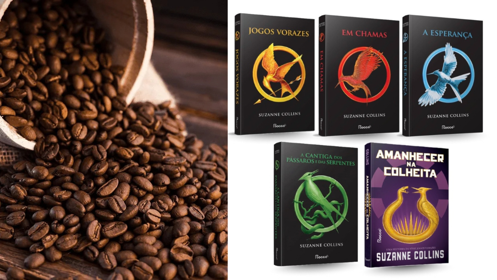 Café Especial e Saga Jogos Vorazes